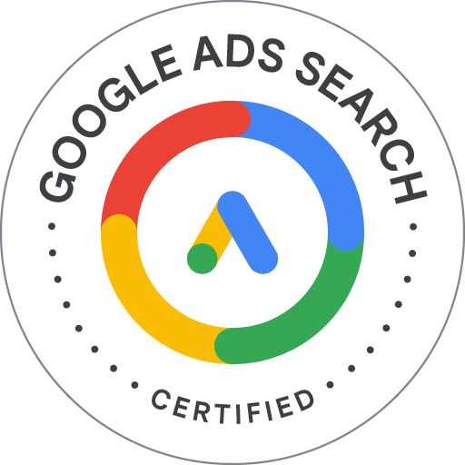 Badge for credential Zertifizierung "Google Ads-Suchmaschinenwerbung" issued to Emir Corovic on July 20, 2024