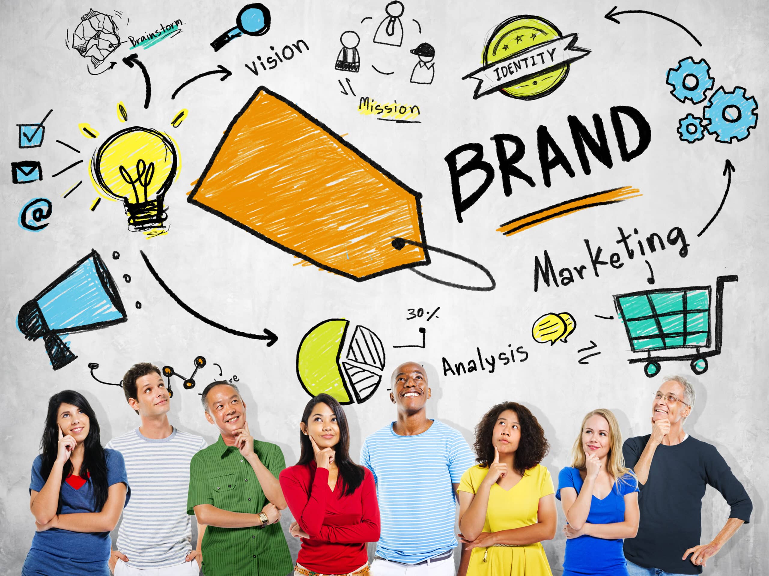 diverse people thinking planning marketing brand concept scaled